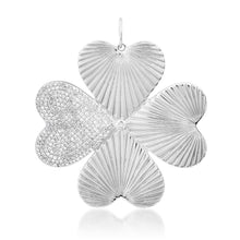 Lucky You Diamond Jumbo Four Leaf Clover Pendant