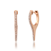 Mini To the Point Diamond Dagger Earrings