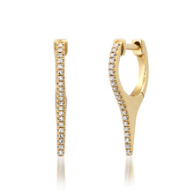 Mini To the Point Diamond Dagger Earrings