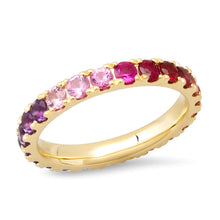 Large Sunset Eternity Band