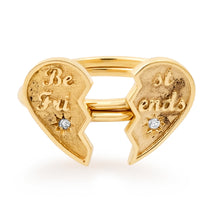 Best Friend Gold & Diamond Ring Set