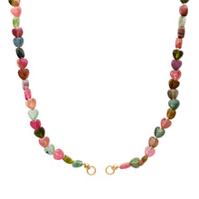 Limited Edition Mixed Tourmaline Hearts Beaded Necklace