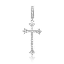 Diamond Cross Charm