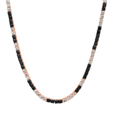 Black & White Diamond Dream Tennis Necklace