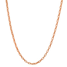 Lovely Linked Gold Chain Necklace & Diamond Clasp