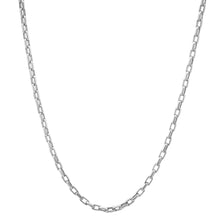 Lovely Linked Gold Chain Necklace & Diamond Clasp