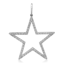 Stellar Star Outline Charm