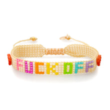 Fuck Off Adjustable Beaded Friendship Bracelet