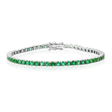 Endless Emerald Eternity Bracelet