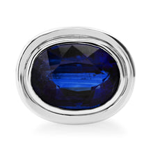 Oval Bezel Set Kyanite Statement Ring