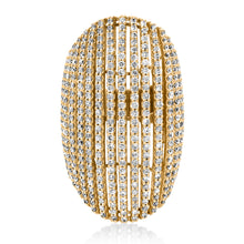 Full Sparkle Diamond Statement Ring