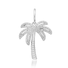 Island Time Diamond Palm Tree Charm