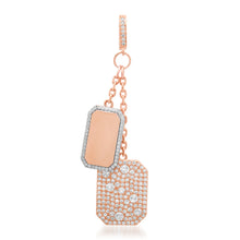 Darling Gold & Diamond Duo Hanging Plaque Charm