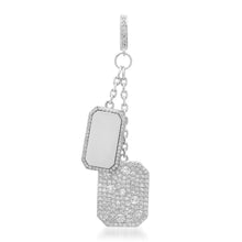 Darling Gold & Diamond Duo Hanging Plaque Charm