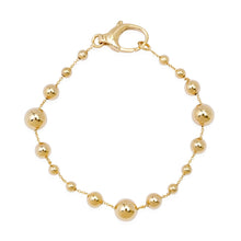 Mixed Gold Ball Bracelet