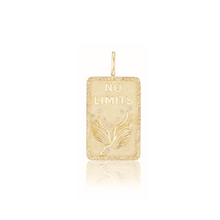 Diamond No Limits Gold Token Charm
