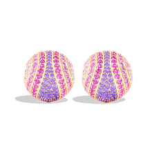 Revel Large Bead Huggie Hoop Earring