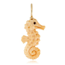 Illuminating Gemstone Seahorse Charm