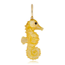 Illuminating Gemstone Seahorse Charm