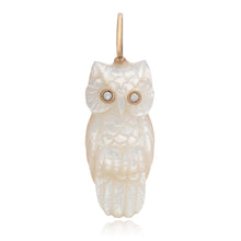 Hand Carved Owl Charm
