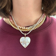 Dreamy Four Prong Diamond Tennis Necklace