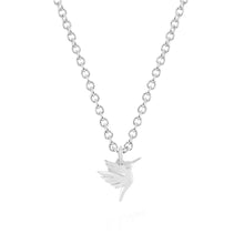 Hummingbird Necklace with Diamond Eye