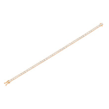 Prong Set Diamond Baguette Eternity Tennis Bracelet