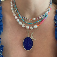 The Frances Coral Reef Beaded Collar Necklace