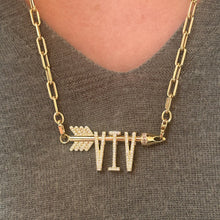 Diamond Arrow Hinged Charm