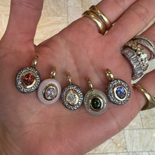 Medium Floret Gemstone Pendant