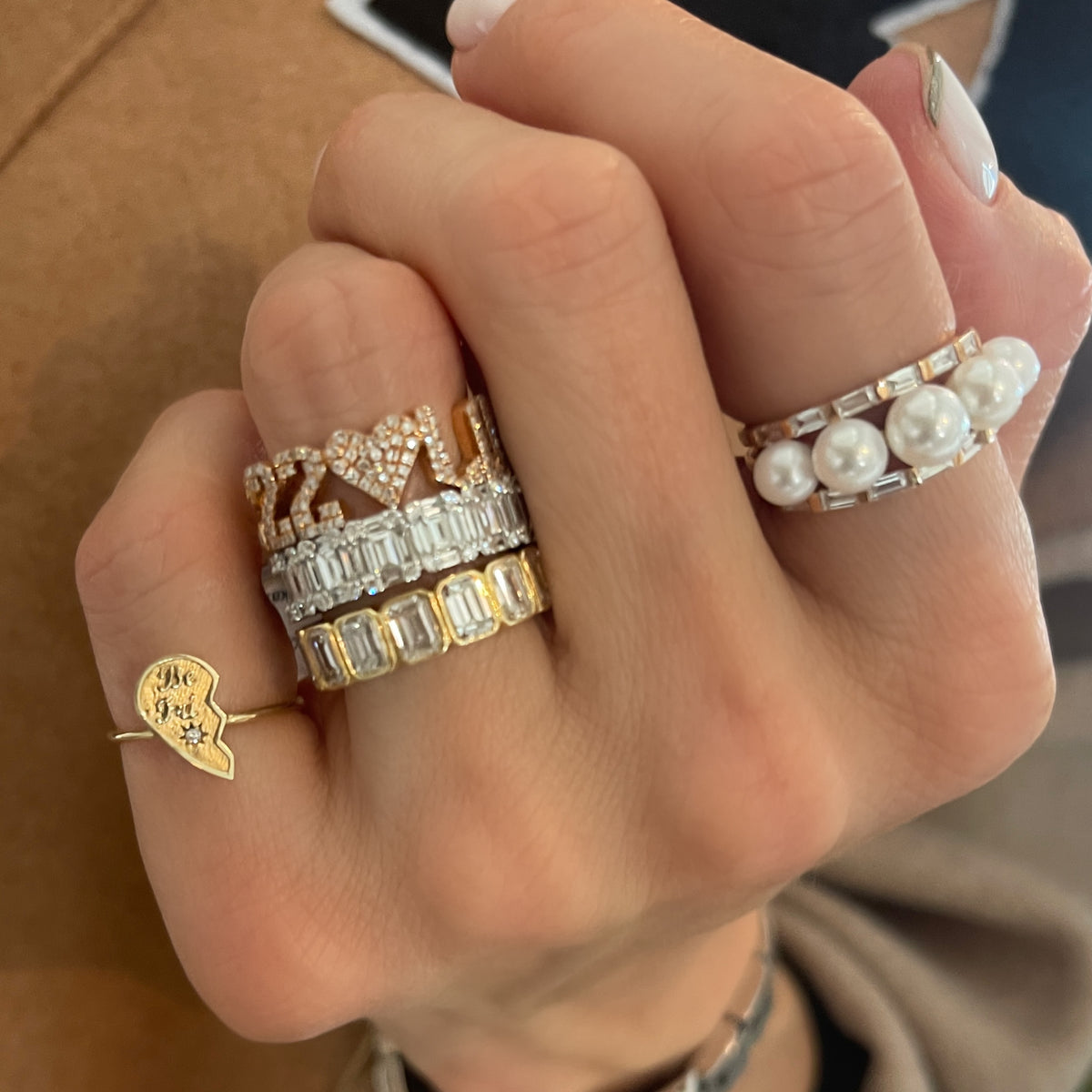 Best friends diamond ring discount