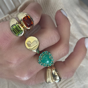 The Epic Gemstone Pinky Ring