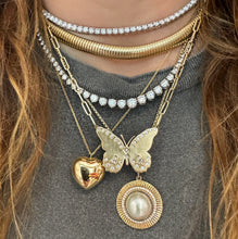 Graduated Lab Grown Diamond Tennis Necklace