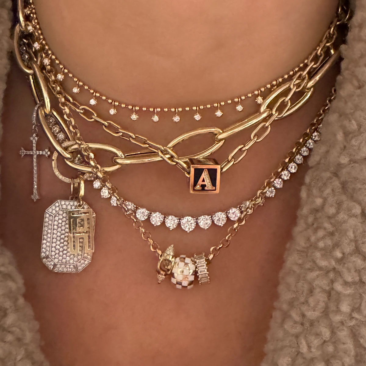 4mm Italian Chain Link Necklace – Milestones by Ashleigh Bergman