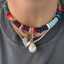 Rainbow Gemstone Tennis Necklace