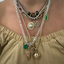 Sunbeam Pearl Medallion Charm Pendant