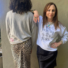 MBAB X JRD Luxe Customizable Hand Embroidered The Journey is the Jewel Sweatshirt