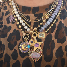Two-Tone Flat Mariner Link Chain Necklace