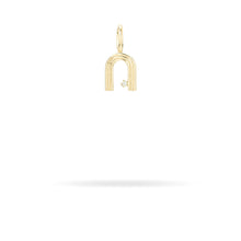Groovy Mini Diamond Initial Charm