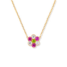 Family Blooms Pendant Flower Necklace