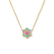 Family Blooms Pendant Flower Necklace