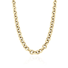 Large Rolo Chain Necklace