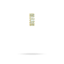 Prong Set Gemstone Baguette Big Bead