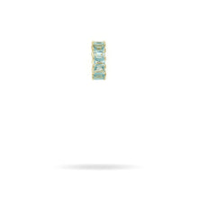 Prong Set Gemstone Baguette Big Bead