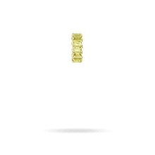 Prong Set Gemstone Baguette Big Bead