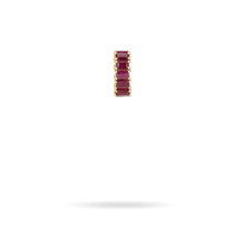 Prong Set Gemstone Baguette Big Bead