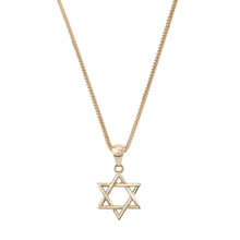 Star of David Talisman Charm Necklace
