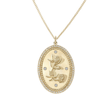 Large Diamond Halo Character Charm