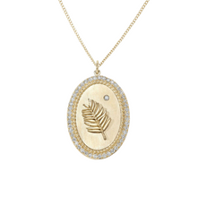 Medium Diamond Halo Character Charm