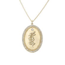 Medium Diamond Halo Character Charm